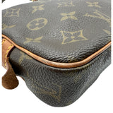 ルイ・ヴィトン LOUIS VUITTON ポシェット・マルリーバンドリエール M51828 ブラウン モノグラム/レザー レディース ショルダーバッグ