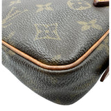ルイ・ヴィトン LOUIS VUITTON ポシェット・マルリーバンドリエール M51828 ブラウン モノグラム/レザー レディース ショルダーバッグ
