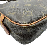 ルイ・ヴィトン LOUIS VUITTON ポシェット・マルリーバンドリエール M51828 ブラウン モノグラム/レザー レディース ショルダーバッグ