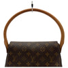 ルイ・ヴィトン LOUIS VUITTON ミニ・ルーピング M51147 ブラウン モノグラム/レザー レディース ショルダーバッグ