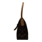 ルイ・ヴィトン LOUIS VUITTON ミニ・ルーピング M51147 ブラウン モノグラム/レザー レディース ショルダーバッグ
