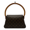 ルイ・ヴィトン LOUIS VUITTON ミニ・ルーピング M51147 ブラウン モノグラム/レザー レディース ショルダーバッグ