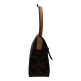 ルイ・ヴィトン LOUIS VUITTON ミニ・ルーピング M51147 ブラウン モノグラム/レザー レディース ショルダーバッグ