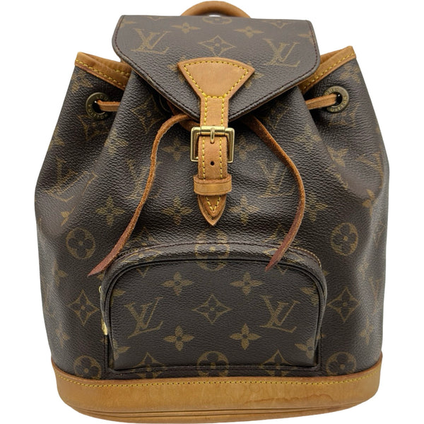 LOUIS VUITTON モノグラム　リュック ルイ・ヴィトン LOUIS VUITTON ミニモンスリ M51137 モノグラム