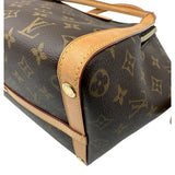 ルイ・ヴィトン LOUIS VUITTON マレMM M41070 ブラウン モノグラム/レザー レディース ハンドバッグ