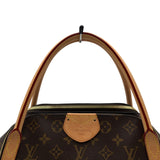 ルイ・ヴィトン LOUIS VUITTON マレMM M41070 ブラウン モノグラム/レザー レディース ハンドバッグ