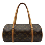 ルイ・ヴィトン LOUIS VUITTON パピヨン30 M51385 ブラウン モノグラム/レザー レディース ハンドバッグ
