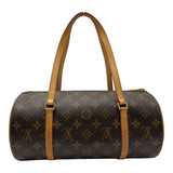 ルイ・ヴィトン LOUIS VUITTON パピヨン30 M51385 ブラウン モノグラム/レザー レディース ハンドバッグ