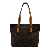 ルイ・ヴィトン LOUIS VUITTON カバ・ピアノ M51148 ブラウン モノグラム/レザー レディース トートバッグ