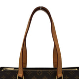 ルイ・ヴィトン LOUIS VUITTON カバ・ピアノ M51148 ブラウン モノグラム/レザー レディース トートバッグ