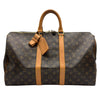 ルイ・ヴィトン LOUIS VUITTON キーポル45 M41428 ブラウン モノグラムキャンバス/レザー ユニセックス ボストンバッグ