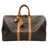 ルイ・ヴィトン LOUIS VUITTON キーポル45 M41428 ブラウン モノグラムキャンバス/レザー ユニセックス ボストンバッグ