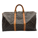 ルイ・ヴィトン LOUIS VUITTON キーポル50 M41426 ブラウン モノグラムキャンバス ユニセックス ボストンバッグ
