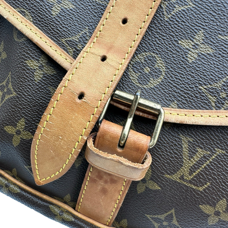 ルイ・ヴィトン LOUIS VUITTON ソミュール35 M42254 モノグラム ユニ
