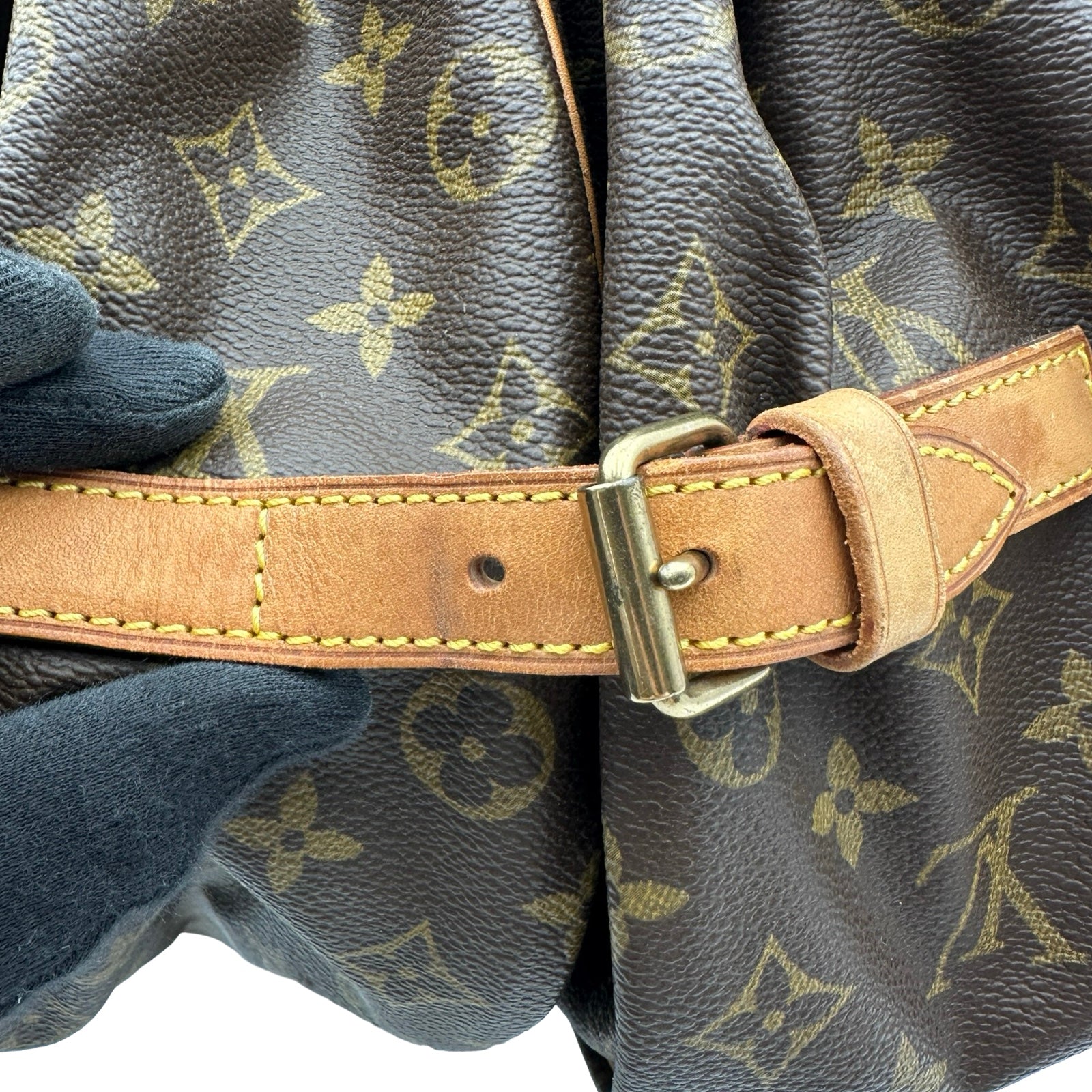 ルイ・ヴィトン LOUIS VUITTON ソミュール35 M42254 モノグラム ユニ
