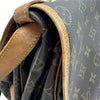 ルイ・ヴィトン LOUIS VUITTON ソミュール35 M42254 モノグラム ユニセックス ショルダーバッグ