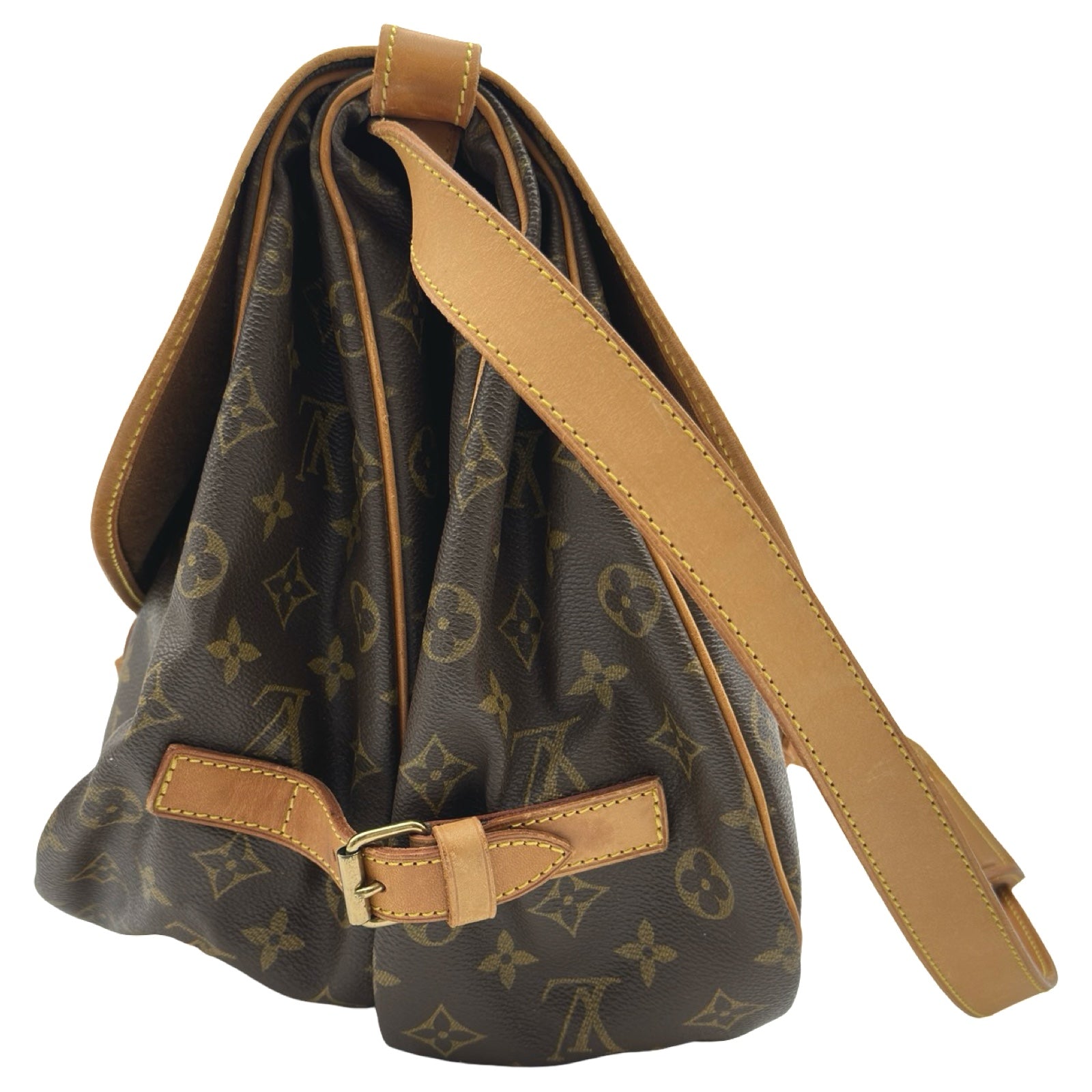 LOUISVUITTON ルイヴィトン ソミュール35 モノグラム M42254 ルイ・ヴィトン LOUIS VUITTON ソミュール35 M42254 モノグラム ユニ