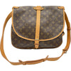ルイ・ヴィトン LOUIS VUITTON ソミュール35 M42254 モノグラム ユニセックス ショルダーバッグ