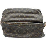 ルイ・ヴィトン LOUIS VUITTON ソミュール35 M42254 モノグラム ユニセックス ショルダーバッグ