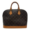 ルイ・ヴィトン LOUIS VUITTON アルマ M51130 ブラウン モノグラム/レザー レディース ハンドバッグ