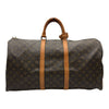 ルイ・ヴィトン LOUIS VUITTON キーポル・バンドリエール55 M41414 ブラウン モノグラム/レザー レディース ボストンバッグ