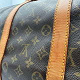ルイ・ヴィトン LOUIS VUITTON キーポル・バンドリエール55 M41414 ブラウン モノグラム/レザー レディース ボストンバッグ