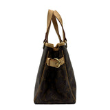 ルイ・ヴィトン LOUIS VUITTON バティニョール M51156 ブラウン モノグラム/レザー レディース ハンドバッグ