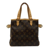 ルイ・ヴィトン LOUIS VUITTON バティニョール M51156 ブラウン モノグラム/レザー レディース ハンドバッグ