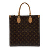 ルイ・ヴィトン LOUIS VUITTON サックプラPM M45848 ブラウン モノグラム/レザー レディース ショルダーバッグ
