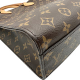 ルイ・ヴィトン LOUIS VUITTON サックプラPM M45848 ブラウン モノグラム/レザー レディース ショルダーバッグ