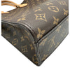 ルイ・ヴィトン LOUIS VUITTON サックプラPM M45848 ブラウン モノグラム/レザー レディース ショルダーバッグ