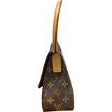 ルイ・ヴィトン LOUIS VUITTON ミニ・ルーピング M51147 ブラウン モノグラムキャンバス レディース ハンドバッグ