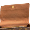 ルイ・ヴィトン LOUIS VUITTON ミニ・ルーピング M51147 ブラウン モノグラムキャンバス レディース ハンドバッグ