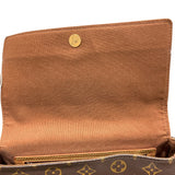 ルイ・ヴィトン LOUIS VUITTON ミニ・ルーピング M51147 ブラウン モノグラムキャンバス レディース ハンドバッグ