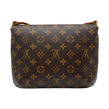 ルイ・ヴィトン LOUIS VUITTON ミュゼット・タンゴ・ショート M51257 ブラウン モノグラム/レザー レディース ショルダーバッグ