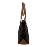 ルイ・ヴィトン LOUIS VUITTON カバ・ピアノ M51148 ブラウン モノグラム/レザー レディース トートバッグ