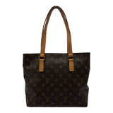 ルイ・ヴィトン LOUIS VUITTON カバ・ピアノ M51148 ブラウン モノグラム/レザー レディース トートバッグ