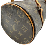 ルイ・ヴィトン LOUIS VUITTON パピヨン26 M51386 ブラウン モノグラム/レザー レディース ハンドバッグ