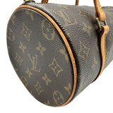 ルイ・ヴィトン LOUIS VUITTON パピヨン26 M51386 ブラウン モノグラム/レザー レディース ハンドバッグ