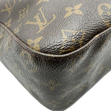ルイ・ヴィトン LOUIS VUITTON ルーピングGM M51145 ブラウン モノグラム/レザー レディース ショルダーバッグ