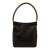 ルイ・ヴィトン LOUIS VUITTON ルーピングGM M51145 ブラウン モノグラム/レザー レディース ショルダーバッグ