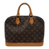 ルイ・ヴィトン LOUIS VUITTON アルマ M51130 ブラウン モノグラム/レザー レディース ハンドバッグ