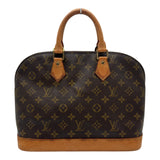 ルイ・ヴィトン LOUIS VUITTON アルマ M51130 ブラウン モノグラム/レザー レディース ハンドバッグ