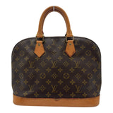 ルイ・ヴィトン LOUIS VUITTON アルマ M51130 ブラウン モノグラム/レザー レディース ハンドバッグ
