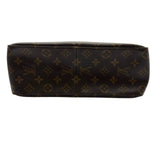 ルイ・ヴィトン LOUIS VUITTON ルーピングGM M51145 ブラウン モノグラム/レザー レディース トートバッグ