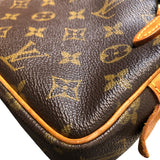 ルイ・ヴィトン LOUIS VUITTON ポシェット・マルリーバンドリエール M51828 ブラウン モノグラム・キャンバス ユニセックス ショルダーバッグ
