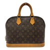 ルイ・ヴィトン LOUIS VUITTON アルマ M51130 ブラウン モノグラム/レザー レディース ハンドバッグ