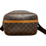ルイ・ヴィトン LOUIS VUITTON リポーターPM M45254 ブラウン モノグラムキャンバス レディース ショルダーバッグ