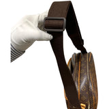 ルイ・ヴィトン LOUIS VUITTON リポーターPM M45254 ブラウン モノグラムキャンバス レディース ショルダーバッグ