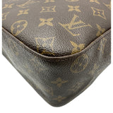 ルイ・ヴィトン LOUIS VUITTON ルーピングGM M51145 ブラウン モノグラム/レザー レディース ショルダーバッグ